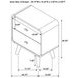 Robyn Dark Walnut Nightstand
