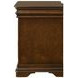 Garland Brown Cherry 3 Drawer Nightstand with USB Charging