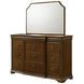 Garland Brown Cherry and Cream Upholstered Panel Bedroom Set