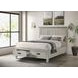 Franco Antique White Queen Panel Storage Bed
