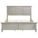 Franco Antique White King Panel Bed