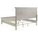 Franco Antique White King Panel Bed