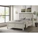 Franco Antique White Queen Panel Bed