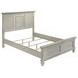Franco Antique White Queen Panel Bed