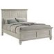 Franco Antique White Queen Panel Bed