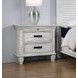 Franco Antique White Nightstand