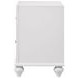 Barzini White Nightstand