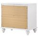 Barzini White Nightstand