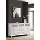 Barzini White Dresser