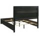 Miranda Black California King Panel Bed