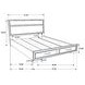 Miranda Black Full Platform Storage Bed
