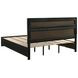 Miranda Black California King Storage Panel Bed