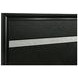 Miranda Black California King Storage Panel Bed