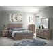 Brantford Barrel Oak Queen Panel Bed