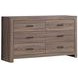 Brantford Barrel Oak Dresser