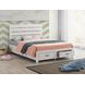 Brantford Coastal White Queen Platform Storage Bed