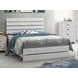 Brantford Coastal White Queen Panel Bed