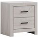 Brantford Coastal White Nightstand