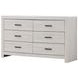 Brantford Coastal White Dresser