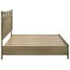 Hazlewood Vineyard Oak King Storage Panel Bed