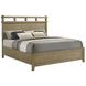 Hazlewood Vineyard Oak King Panel Bed