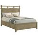 Hazlewood Vineyard Oak Queen Panel Bed
