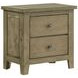 Hazlewood Vineyard Oak 2 Drawer Nightstand
