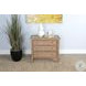 Hearthwood Haven Beach Pebble 3 Drawer Side Chest