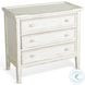 Seabright White 3 Drawer Chest