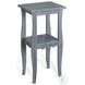 Seabright Blue Rectangular End Table