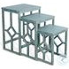 Seabright Green Square Nesting Table