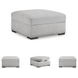 Gabyleigh Nickel Performance Fabric Storage Ottoman