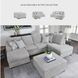 Gabyleigh Nickel 2 Piece Performance Fabric Sectional with RAF Chaise