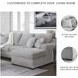Gabyleigh Nickel 2 Piece Performance Fabric Sectional with LAF Chaise