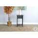 Seabright Black Sand Rectangular Side Table with Drawer