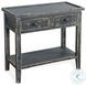 Willow Nest Black Sand 33" Rectangular Side Table