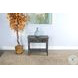 Willow Nest Black Sand 33" Rectangular Side Table