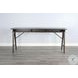 Hearthwood Haven Dark Brown 78" Rectangular Console Table with USB Charging