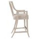 Mistral Bianco Upholstered Woven Barstool