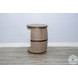 Sagewyn Natural Half Barrel Wine Bar with Metal Accents