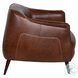 Martel Brown Leather Club Chair