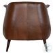 Martel Brown Leather Club Chair