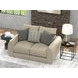 Ezra Twine Loveseat with Cuddler Coil Cushions