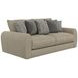 Ezra Twine 91" Sofa with Cuddler Coil Cushions