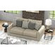 Ezra Twine 91" Sofa with Cuddler Coil Cushions
