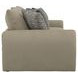 Ezra Twine 91" Sofa with Cuddler Coil Cushions