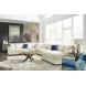 Lindyn Ivory 6 Piece Sectional with RAF Chaise