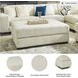 Lindyn Ivory Oversized Accent Ottoman