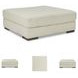 Lindyn Ivory Oversized Accent Ottoman
