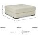 Lindyn Ivory Oversized Accent Ottoman